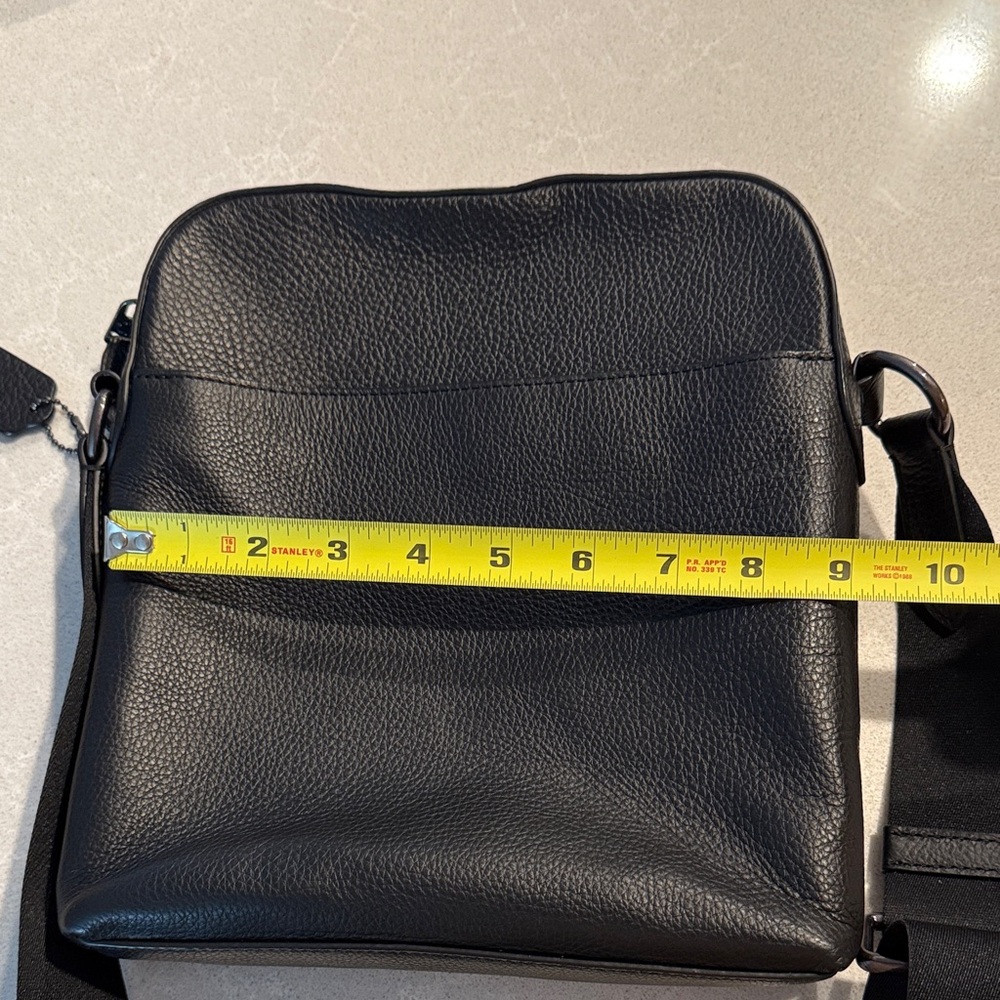 Coach Black Leather Bag - Picture 9 of 12